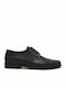 Leder Herren Freizeitschuhe Anatomisch Schwarz
