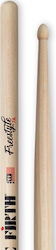 Vic Firth Hickory Drumsticks Drums American Concept Freestyle 7A with Tip Shape Oval Vic Firth Hickory Drumsticks Drums American Concept Freestyle 7A with Tip Shape Oval