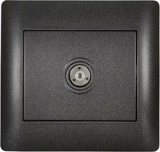 Elmark Rhyme TV-Buchse Antenne in Gray Farbe 11255