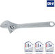 WorkPro French Wrench with Adjustable Opening 33mm 300mm