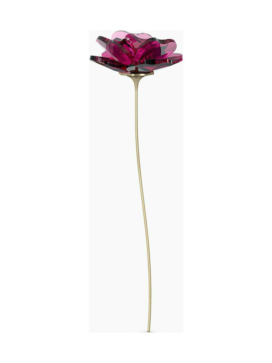 Swarovski Διακοσμητικό Λουλούδι Garden Tales Rose από Κρύσταλλο 4.3x4.3x14.9cm