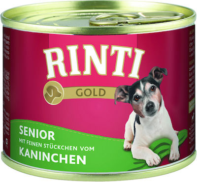 Rinti Gold Nassfutter mit Kaninchen 1 x 185g