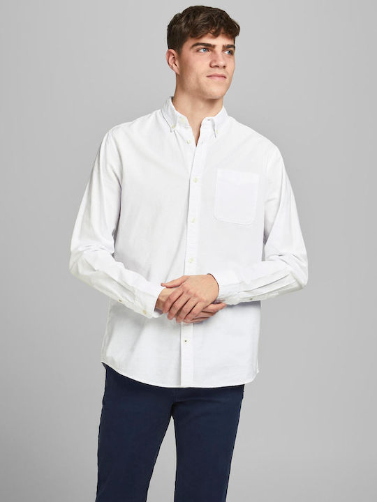 Jack & Jones Cotton Shirt White