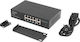 Lanberg RSFE-8P-2GE-120 Unverwaltet L2 PoE+ Switch mit 8 Ports Gigabit (1Gbps) Ethernet