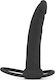 Lovetoy Silicone Fantasy Double Prober with Dildo 15cm in Black Color