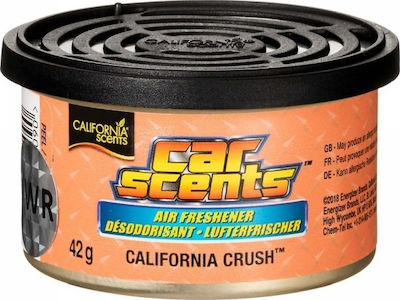 California Scents Lufterfrischer-Dose Konsole/Anzeigetafel Auto Car Scents California Crush 42gr 1Stück