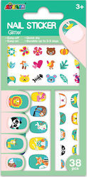 Avenir Nail Stickers Animals Manicure Game
