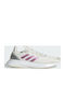 Adidas Qt Racer Damen Sneakers Chalk White / Cherry Metallic / Silver Metallic