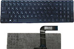 Keyboard for HP Pavilion 15-p/17-f/15-p074ca/17-f084ca without Frame Greek (GR) Black (40042GRBACKLIT)