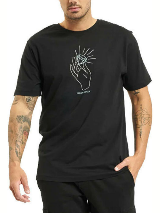 Clean As Fuck T-Shirt Schwarz