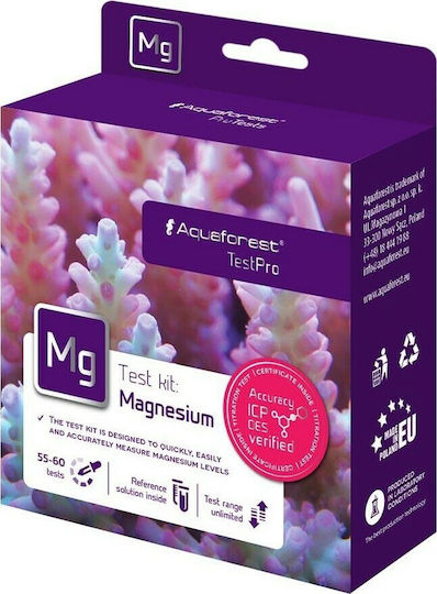 Aquaforest Test de Calitate a Apei pentru Acvariu Magnesium Test Kit 55 - 60 Teste