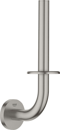 Grohe Essentials Super Steel Wandmontiert Papierhalter Inox Silber