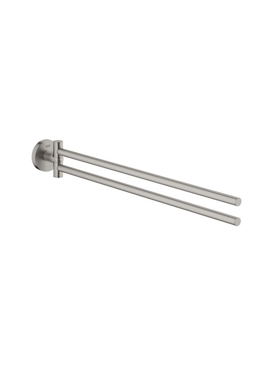 Grohe Essentials Double Wall-Mounted Bathroom R...