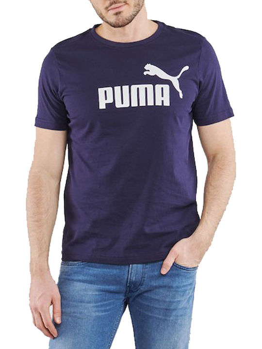 PUMA T-shirt Navy Μπλε