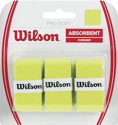 Wilson Pro Soft Overgrip Grün 3τμχ Wilson Pro Soft Overgrip Grün 3τμχ