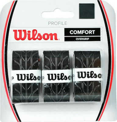 Wilson Profiole Comfort Overgrip Black 3pcs