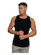 Nina Club Men's Sleeveless Undershirt Black