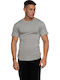 Men's Short Sleeve Undershirt In Gray Colour