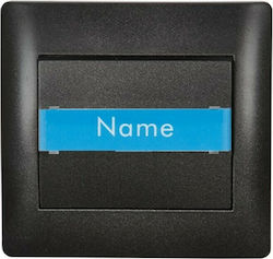 Elmark Rhyme Complete Wall Push Bell Button wit...