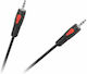 Cabletech Cabletech 3.5mm Jack Cable - 3.5mm Male to 3.5mm Male Black Length 3m KPO4005-3.0