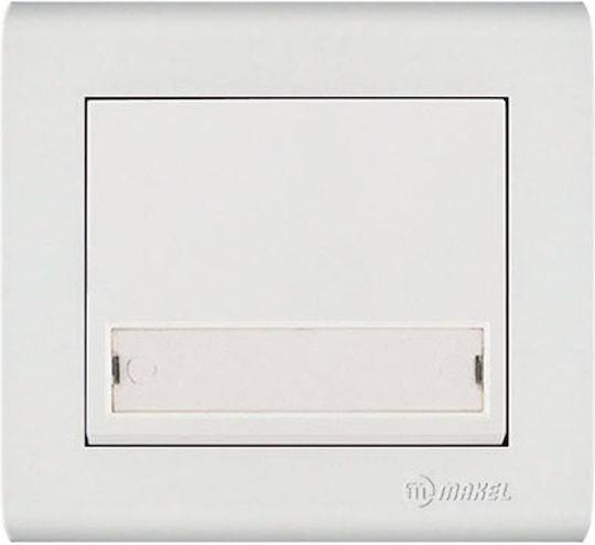 Makel Manolya Knopf Glocke in Weiß Farbe 41001130