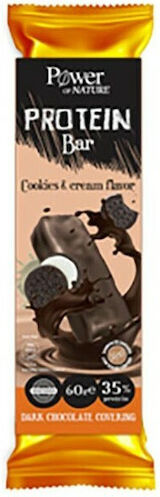 Power Of Nature Power Health Proteinriegel mit 35% Proteingehalt & Geschmack Cookies & Cream 60gr