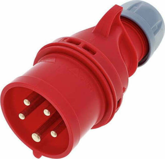 PCElectric Male Industrial Type Plug Male 5P 16A 015-6