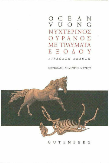 Νυχτερινός ουρανός με τραύματα εξόδου, Versiunea bilingvă