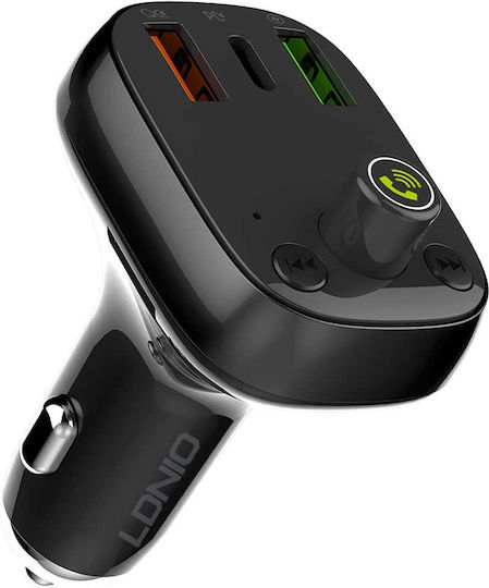 Ldnio FM Transmitter Αυτοκινήτου C704Q mit Bluetooth / MicroSD / USB