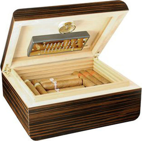 Adorini Novara Deluxe Увлажнител на цигари 68 с Хигрометър 29смx29смx12.2смсм.