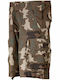 Toxotis Active Wear Jagdhose Bermudas Ripstop Camo in Khaki Farbe