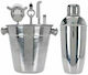 Excellent Houseware Set De Cocktail Bartending Cu Shaker Și Recipient Pentru Gheață Din Oțel Inoxidabil 6 Bucăți A12405160