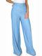 High Rise Women's Jean Pants in Palazzo Fit