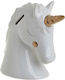 Click Unicorn Money Box Porcelain White 17x16x16cm