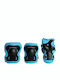 Athlopaidia Children's Protective Gear Set for Rollers Blue