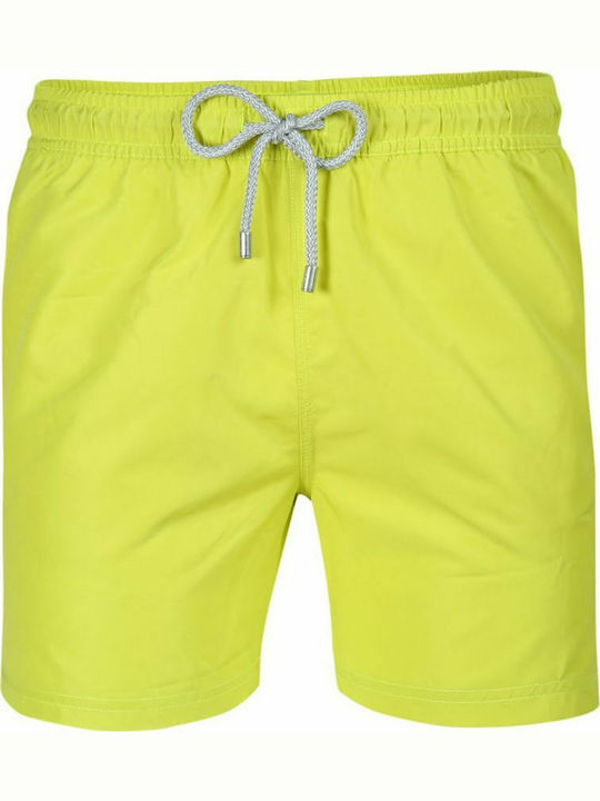 John Frank Herren Badebekleidung Shorts Gelb