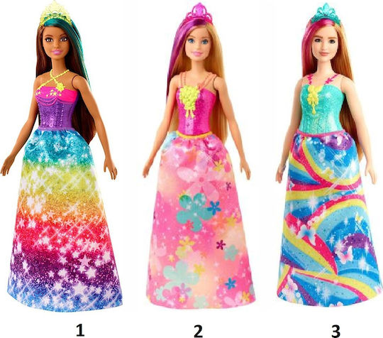Barbie Princess Doll Dreamtopia for 3+ years+ Years 30cm (Various Designs/Assortments of Designs) 1pc