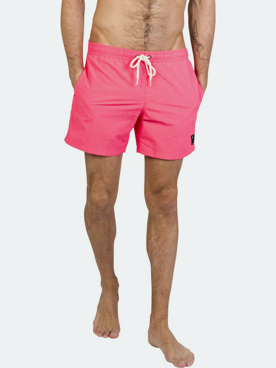 Protest Fast Herren Badebekleidung Shorts Rosa