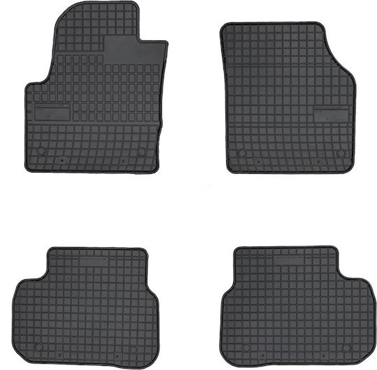 Frogum Σετ Μπροστινά και Πίσω Πατάκια 4τμχ για Land Rover Discovery Sport 2014 Μαύρα