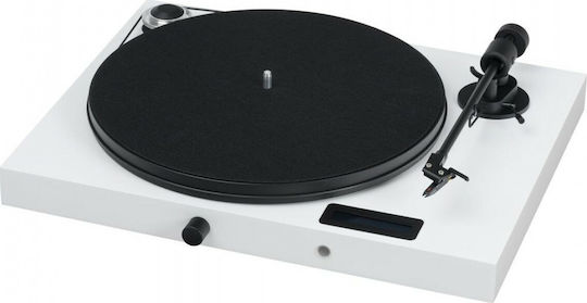 Pro-Ject Audio Juke box E + Ortofon Om 5e Pick-Up cu Preamp Alb