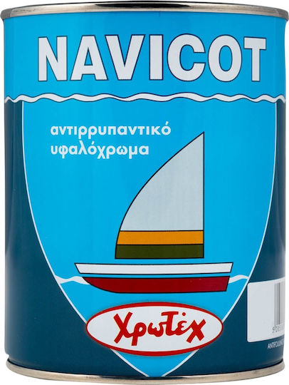 CHrotech Navicot 40 Antifouling Underwater Paint Blue 2.5lt 2.5lt Blue