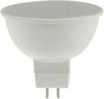 Eurolamp LED Lampen für Fassung GU5.3 und Form MR16 Kühles Weiß 480lm 1Stück