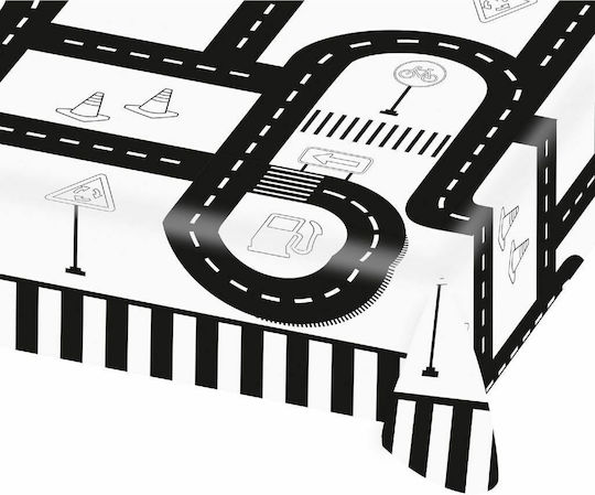 Amscan Τραπεζομάντηλο για Party Disney Cars Χάρτινο 180x120cm Μαύρο 9906582