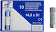 Adeleq Safety Cylindrical Porcelain 14x51mm 32A (88-13289) 1pcs