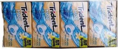 Trident Chewing gum Max with Splash Βανίλια / Μέντα Flavour Sugar Free 16pcs 22gr