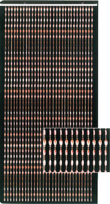 Sidirela Κρυσταλλάκι Κουρτίνα Πόρτας από Πλαστικό Πολύχρωμη 120x220cm Ε-0296