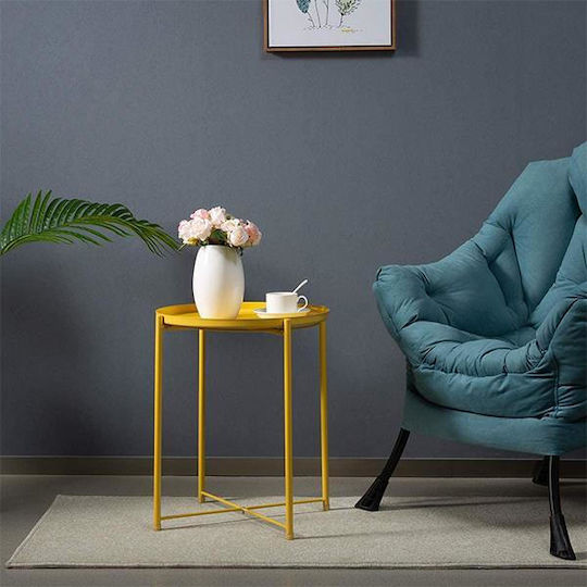 Yellow Side Coffee Table