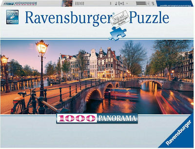 Evening in Amsterdam Puzzle 2D 1000 Pieces