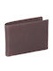 Leather Men's Wallet Classic Brown
