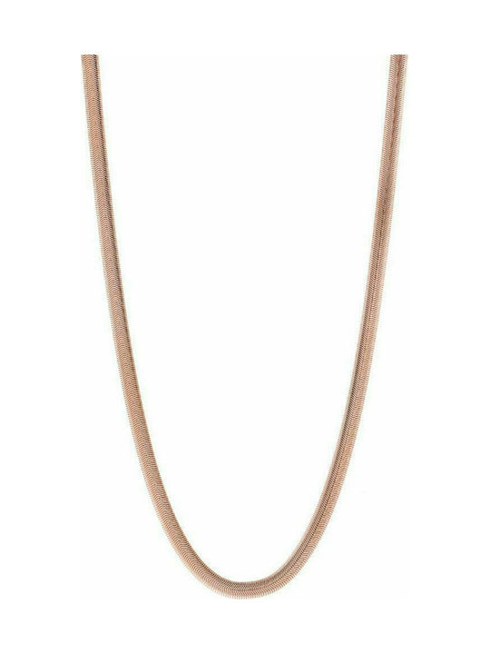 Visetti Necklace from Gold Plated Steel